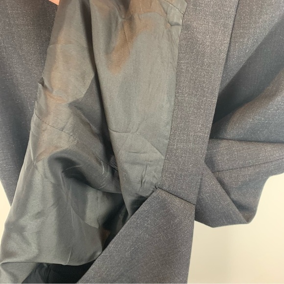 Vintage Agnes B. Charcoal Grey Wool Pencil Skirt Lined sz US 8 / FR 40 - Picture 5 of 8